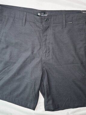 Hurley Nike Dri-Fit Weston Shorts Men's Size 36 Stretch 19" Length